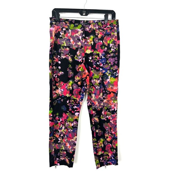 Walter Baker Pants - W118 by Walter Baker Womens Size S Floral Dustin Cropped Moto Jeans Pants 1117H